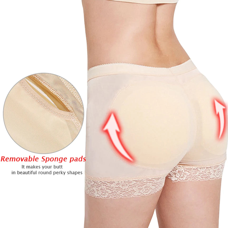 Calzón Moldeador de Cadera y Abdomen, Cintura Alta, Glúteos Definidos